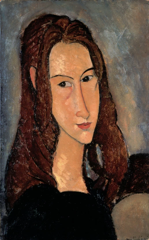 Amedeo Modigliani - 162, Ritratto di Jeanne Hébuterne di profilo